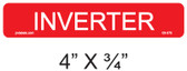 Inverter Label - Item 03-375