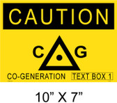 Solar Warning Placard - 10" x 7" - Item #14-403
