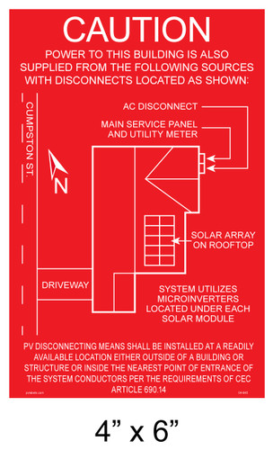 Danger labels and placards