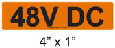 48V DC - PV Labels #30-014