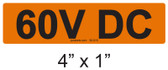 60V DC - PV Labels #30-016