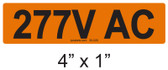 277V AC - PV Labels #30-228