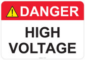 Danger High Voltage - #53-307 thru 70-307