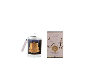  COTE NOIRE PINK CHAMPAGNE - 185g GOLD BADGE CANDLES