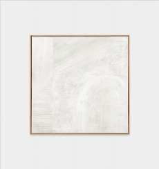 Abstruse Form Framed Painting