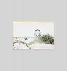 Beach Lookout Framed Canvas