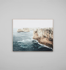 Cliff View Framed Canvas