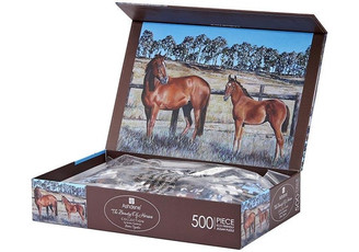 Beauty of Horses Better Together 500 Piece Puzzle