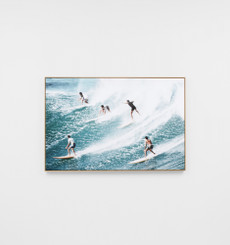 Surf's Up Framed Canvas