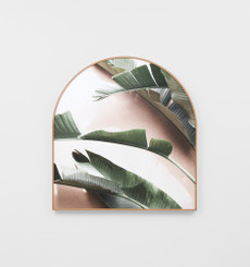 Sunbleached Palms Framed Arch