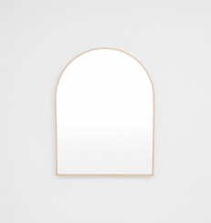 Simplicity Arch Look Mirror - 65 x 85 Oak 