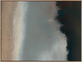 Blurred Coast Canvas Art Print - 90 x 120cm