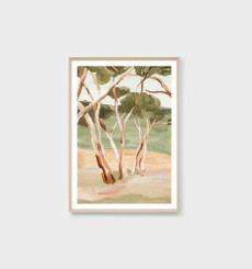 Dancing Eucalyptus Green  Print