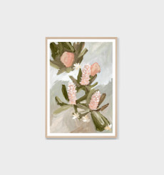 Native Banksias Blush Print