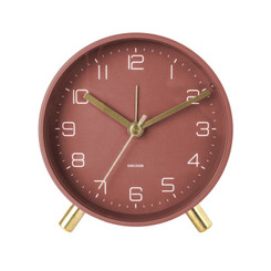 Karlsson Alarm Clock - Warm Red 
