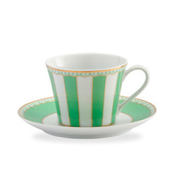 Carnivale Apple Green Cup & Saucer Set