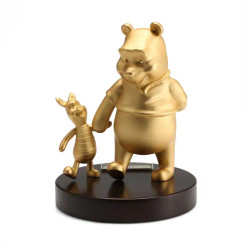 Limited Edition Gilt Pooh & Piglet Figurine