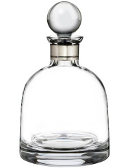 Waterford Crystal Elegance Short Decanter with Round Stopper
