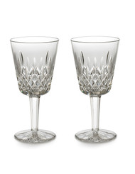Waterford Crystal Lismore Classic Goblet Pair