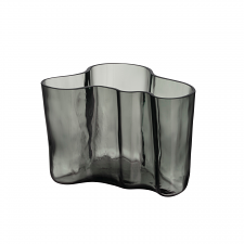 IITTALA ALVAR AALTO COLLECTION - VASE 14CM - DARK GREY