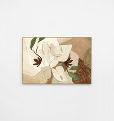 Lily Mosaic Natural 1 Canvas