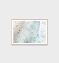 Burleigh Waves Print