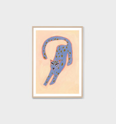 Cheetah Stretch Blush Print