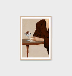Evening Demitasse Nougat Print
