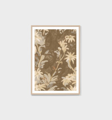 Flannel Flowers Natural 2 Print
