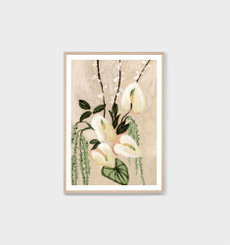 Lush Bouquet Natural 2 Print