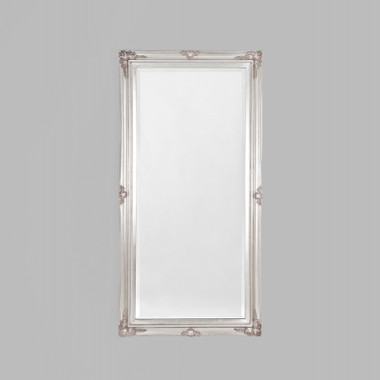 JULIETTE WHITE MIRROR 74X150CM.

TRADITIONAL STYLE MIRROR FEATURING A DETAILED SILVER FRAME.

AVAILABILITY: USUALLY SHIPS IN 2-4 WEEKS.