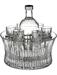 Waterford Crystal Lismore Diamond Vodka Set of 6 Shot Glasses