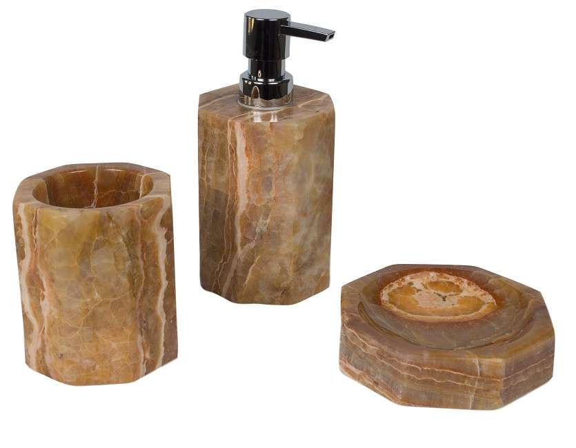 stone soap dispenser
