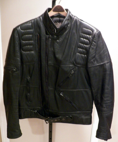 Men s Vintage  AMF  Harley  Davidson  leather jacket  by Hein 