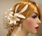 Bridal Veil Accessory Ivory Regal Lily Barrette Headwear Wedding Comb