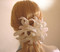 Bridal Veil Accessory Ivory Regal Lily Barrette Headwear Wedding Comb