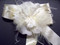 Ivory Wedding Dress Pin Fascinator Tropical Flower Bridal Accessory Bridal Dress Sash Wedding Dress Accessory
