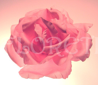 Pink Silk Rose Bridal Hair Accessory Wedding Veil Clip Bridesmaid Gift