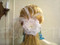 White Rose Bridal Hair Flower Clip Fascinator Pearls Swarovski Crystal