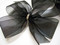 Bridal Shoe Clips Accessories Organdy Black Bow Swarovski Rhinestones