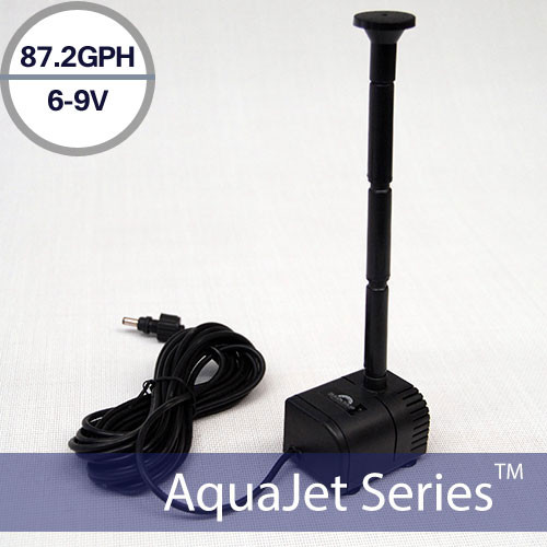 Solar Fountain Submersible Pump &#8211; AquaJet Pro 6-9V