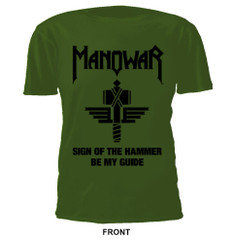 T-Shirt Sign Of The Hammer green Ltd. Edit. 40th Anniversary