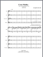 십자가를 주제로 한 찬송가 '주 달려 죽은 십자가' '만왕의왕 내 주께서' '예수 나를 위하여' 를 엮은 앙상블 편곡입니다.

총보와 각 악기의 파트보를 포함한  10개의 화일입니다.

Instrumentation :Flute, Oboe, Clarinet in Bb, Bassoon, Violin 1, Violin 2, Viola, Cello, Piano

Medley of Hymns ' When I Survey the Wonderous Cross', ' At the Cross' and ' Near the Cross'

It contains 10 files including the full score and all the part scores
