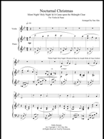 Nocturnal Christmas for Violin and Piano