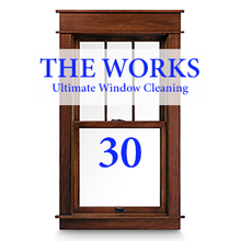 THE WORKS Complete Window Cleaning Package: 30