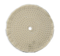 8" BUFFING WHEEL COTTON SEWN MUSLIN 60 PLY