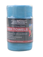 TEAR-AWAY MICROFIBER TOWEL ROLL 40 TOWELS PER ROLL