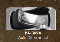 INTER-AXLE DIFFERENCTIAL LOCK ACTUATOR ROCKER COVER FOR HORIZONTAL AIR SWITCH