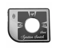 PETERBILT IGNITION SWITCH PLATE STAINLESS 2006 & NEWER