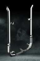 KENWORTH STACK KIT 6" AEROCAB W/45" SIDE BOX & BOILER MAKER TOPS